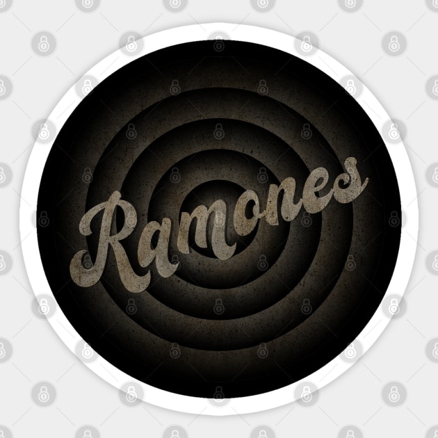 Ramones Sticker by vintageclub88